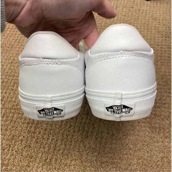 Vans Classic Slip On white leather sneakers - Picture 4 of 5